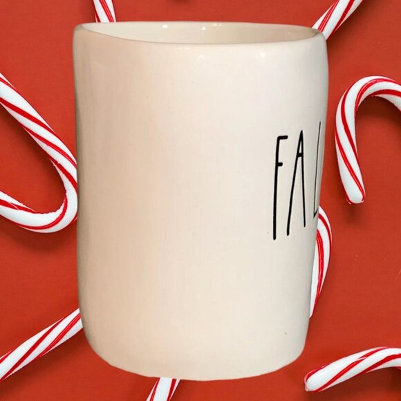 Rae Dunn by Magenta LL FA LA LA! Christmas Coffee Tea Mug Holiday EUC - Picture 2 of 8